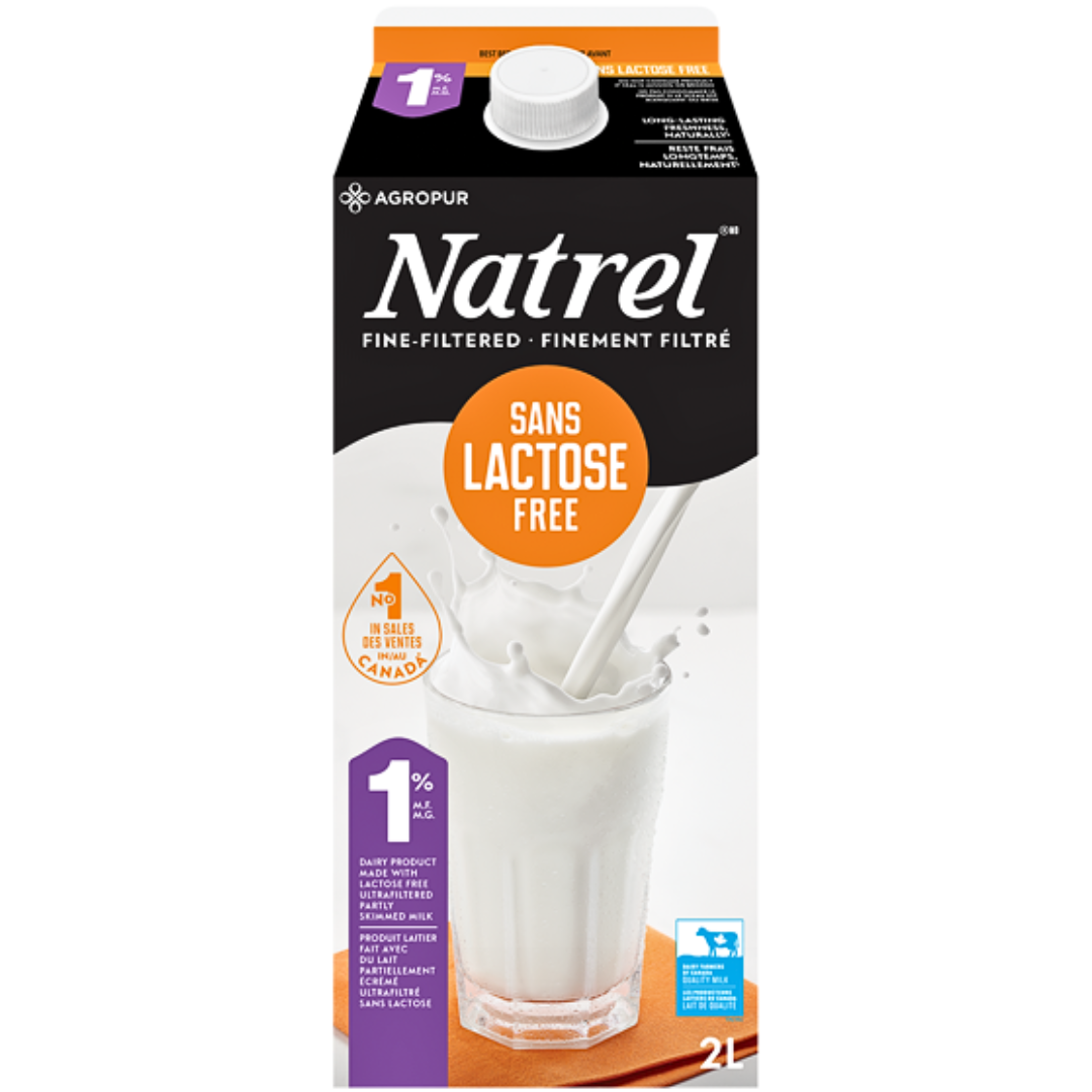 1% LACTOSE FREE MILK 2L – Canteen Canada