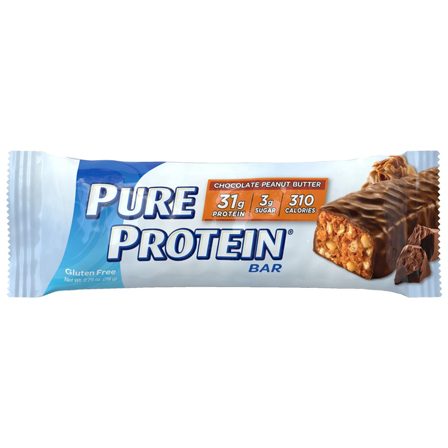 PURE PROTEIN CHOCOLATE PEANUT BUTTER BAR 50g – Canteen Canada