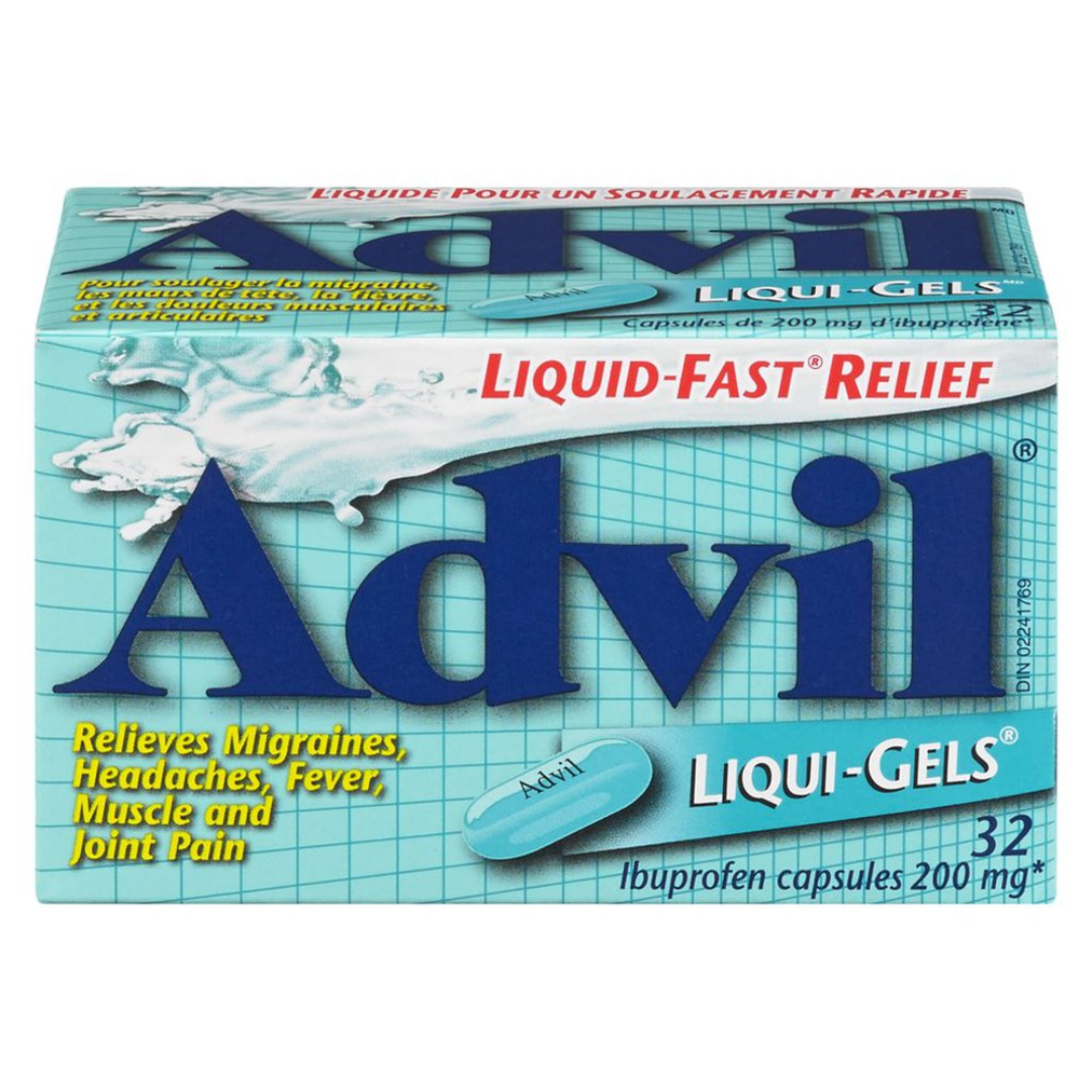 ADVIL LIQUI-GEL CAPS – Canteen Canada