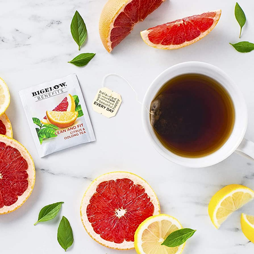 BIGELOW BENEFITS LEAN AND FIT CITRUS & OOLONG TEA Canteen Canada