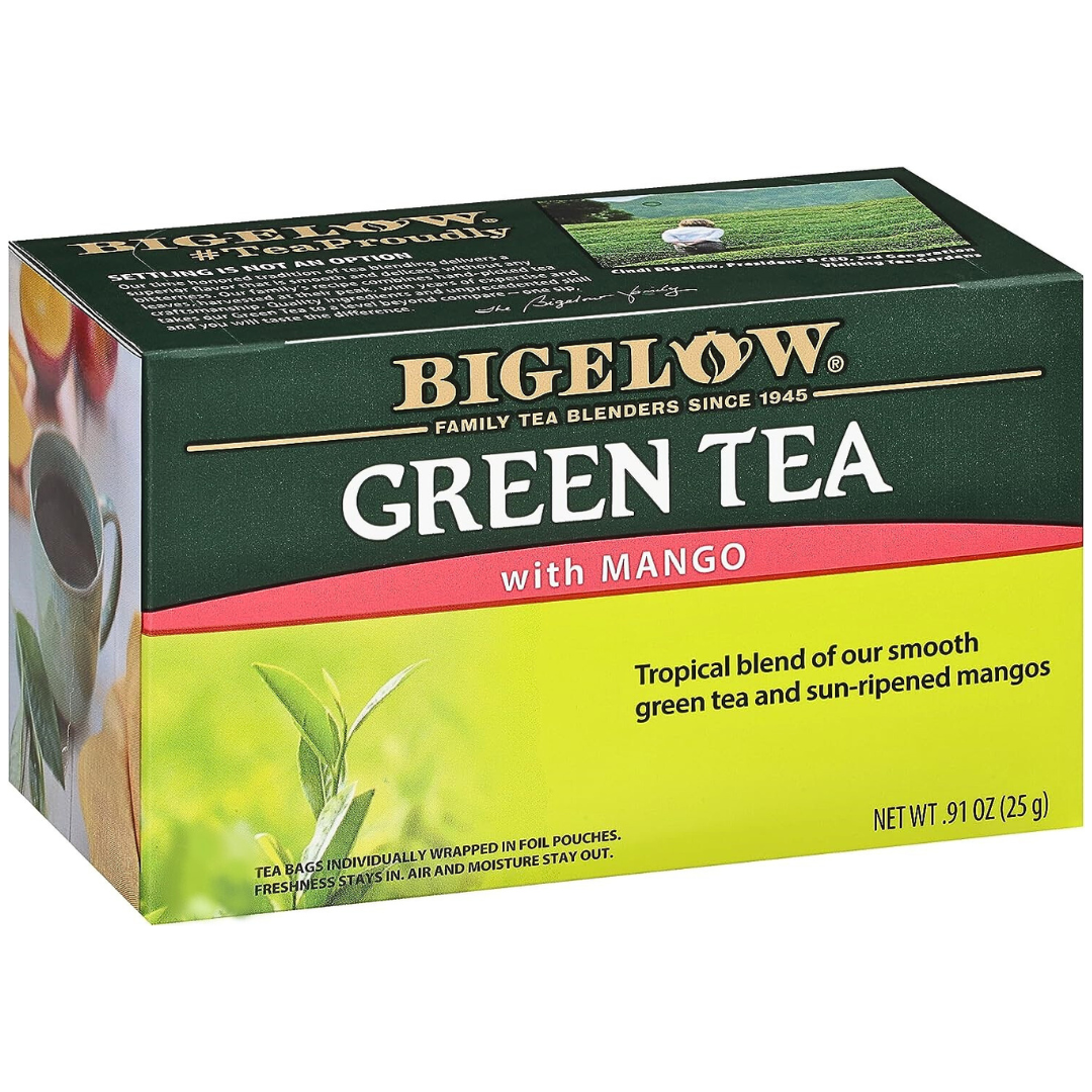 BIGELOW GREEN TEA WITH MANGO - Canteen Canada