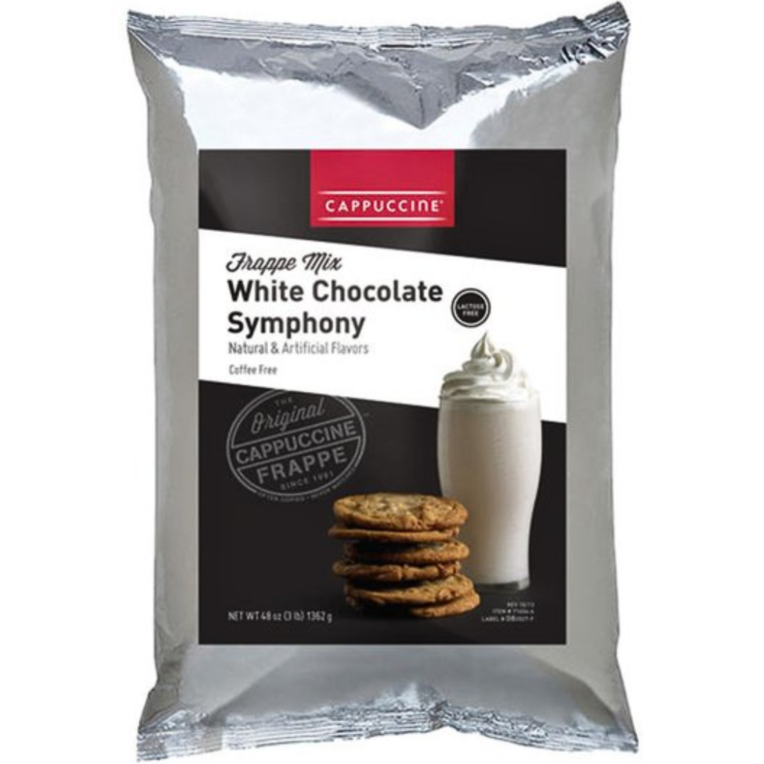 CAPPUCCINE WHITE CHOCOLATE SYMPHONY FRAPPE MIX 1.4kg