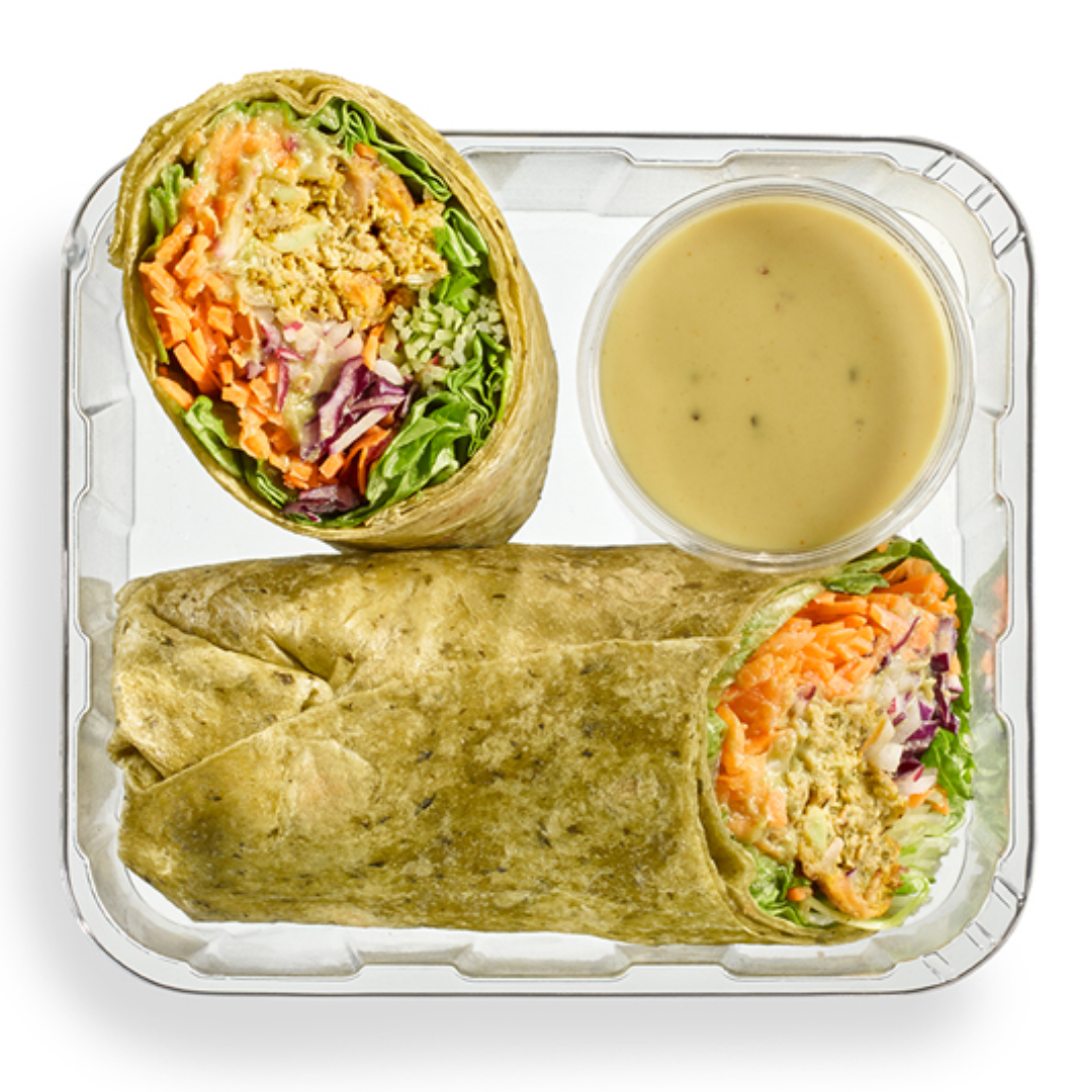 CRUDESSENCE VEGAN FALAFEL ROLL WITH DIP 354g