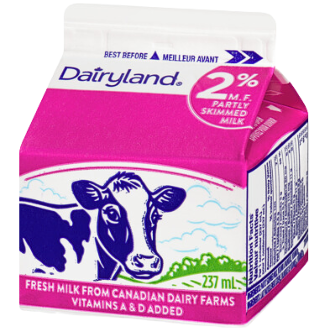 DAIRYLAND 2% MILK 237mL