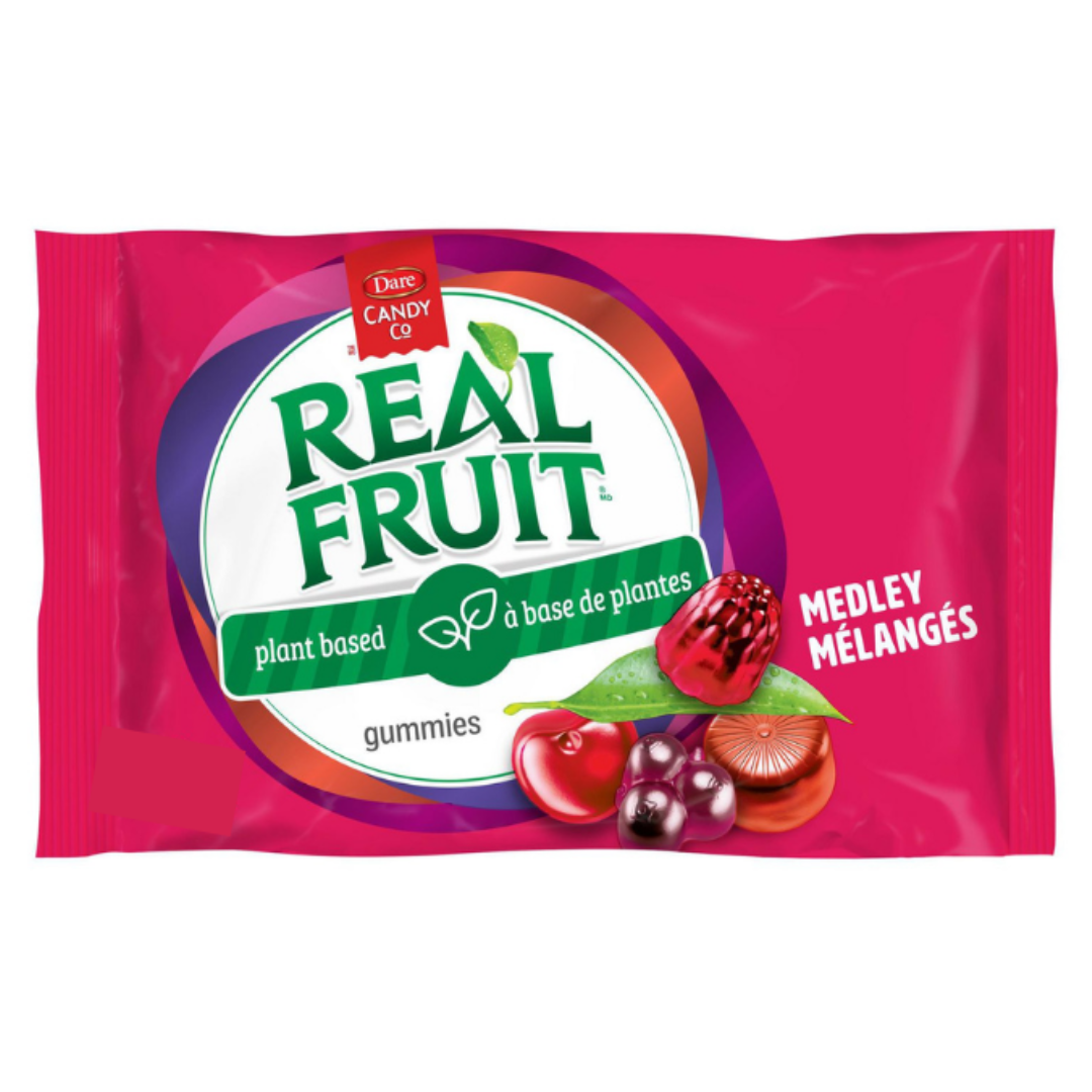 DARE REAL FRUIT GUMMIES MEDLEY 55g – Canteen Canada