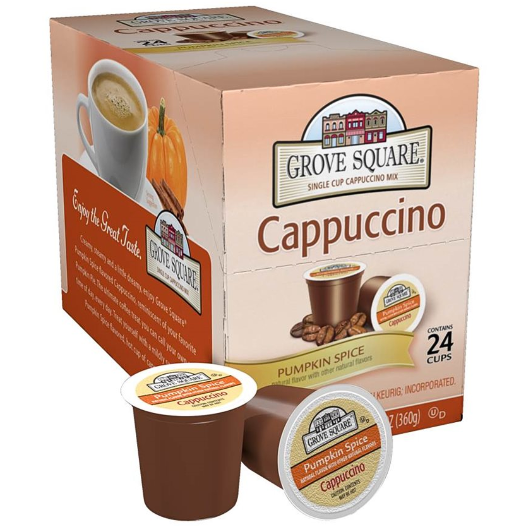 GROVE SQUARE PUMPKIN SPICE CAPPUCCINO KCUP – Canteen Canada