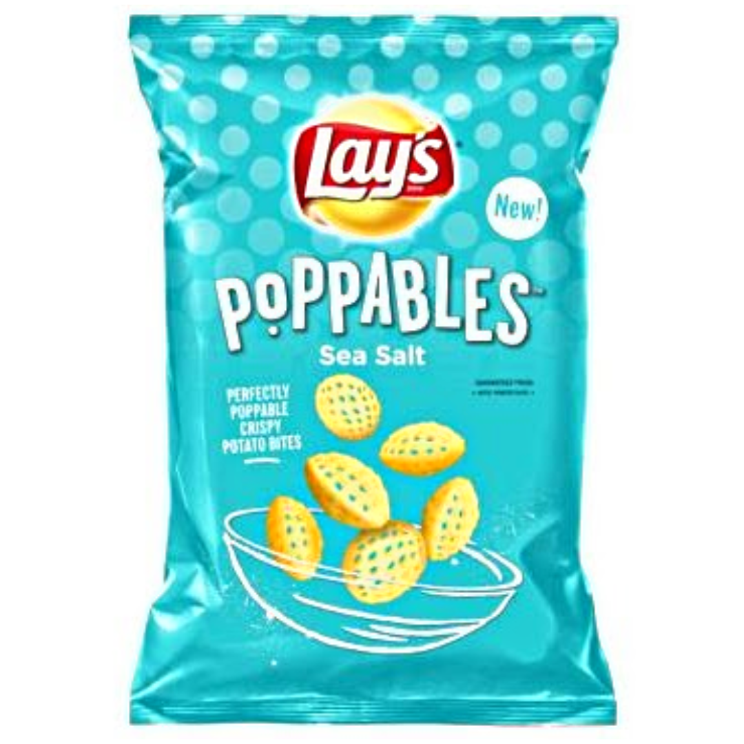 LAY’S SEA SALT POPPABLES 34g – Canteen Canada