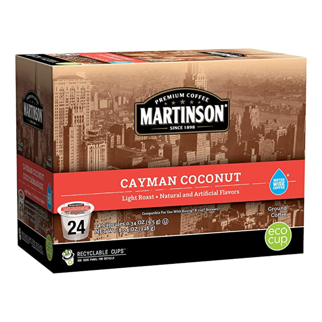 Martinson Premium Coffee Cayman Coconut Kcup Canteen Canada