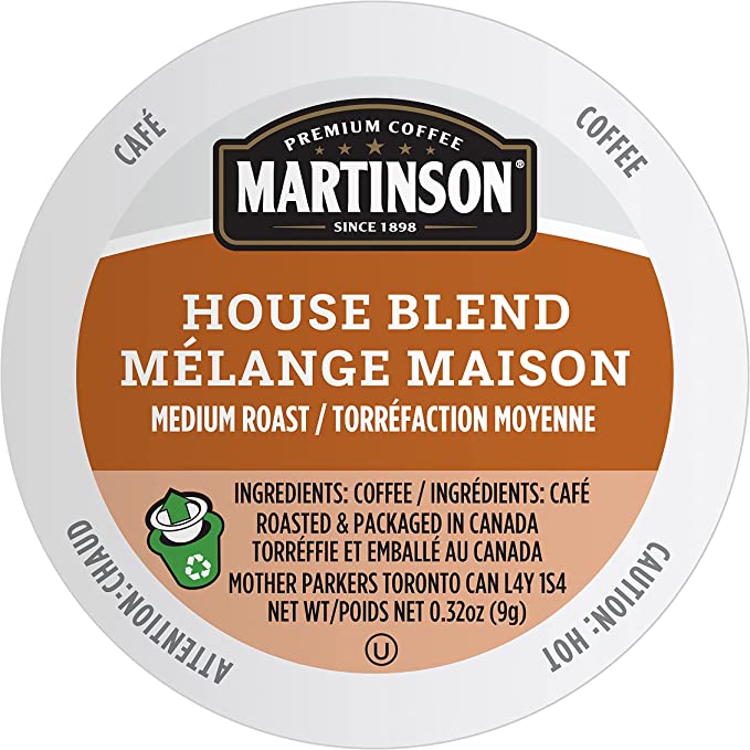 MARTINSON PREMIUM COFFEE HOUSE BLEND KCUP – Canteen Canada