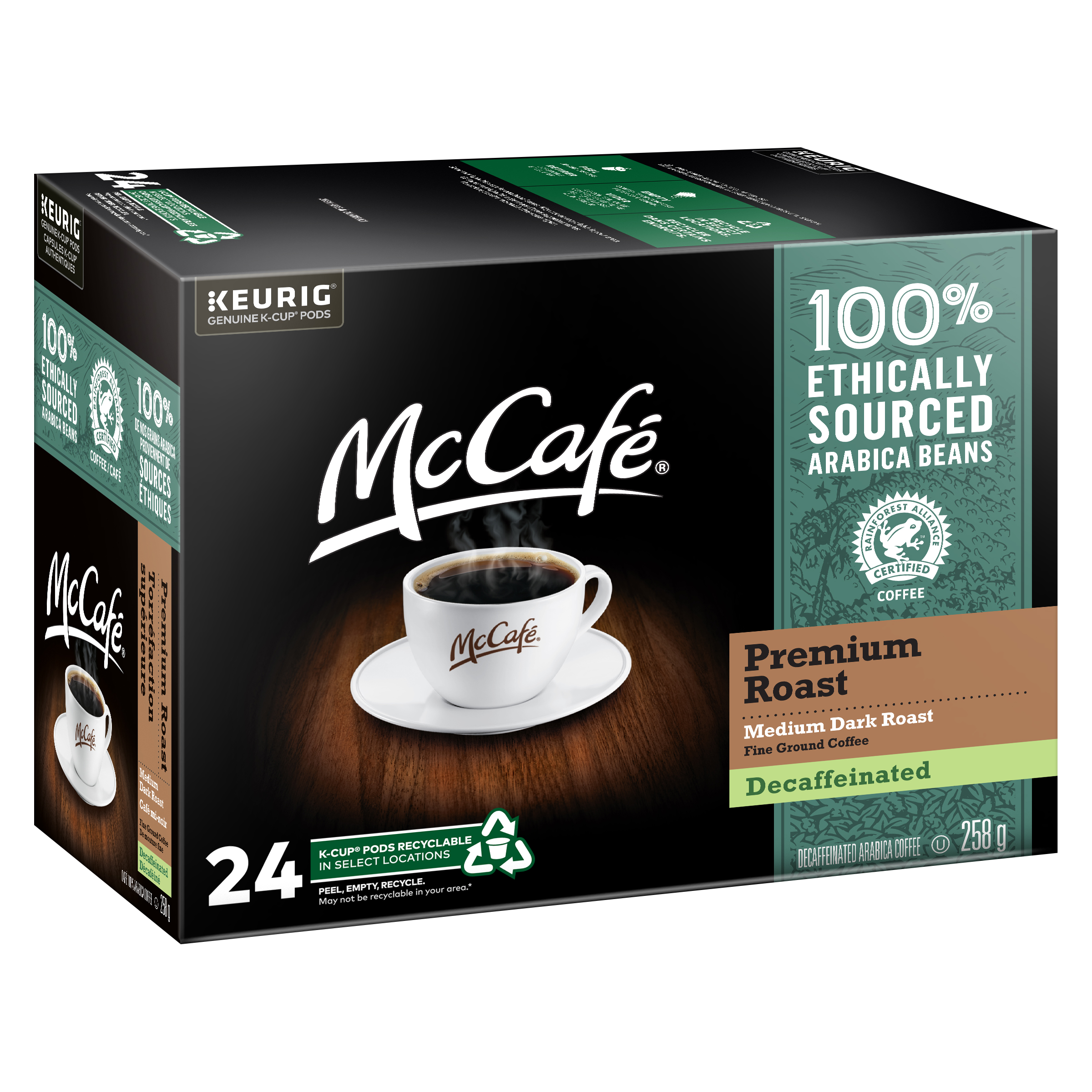 MCCAFE PREMIUM ROAST DECAF KCUP – Canteen Canada