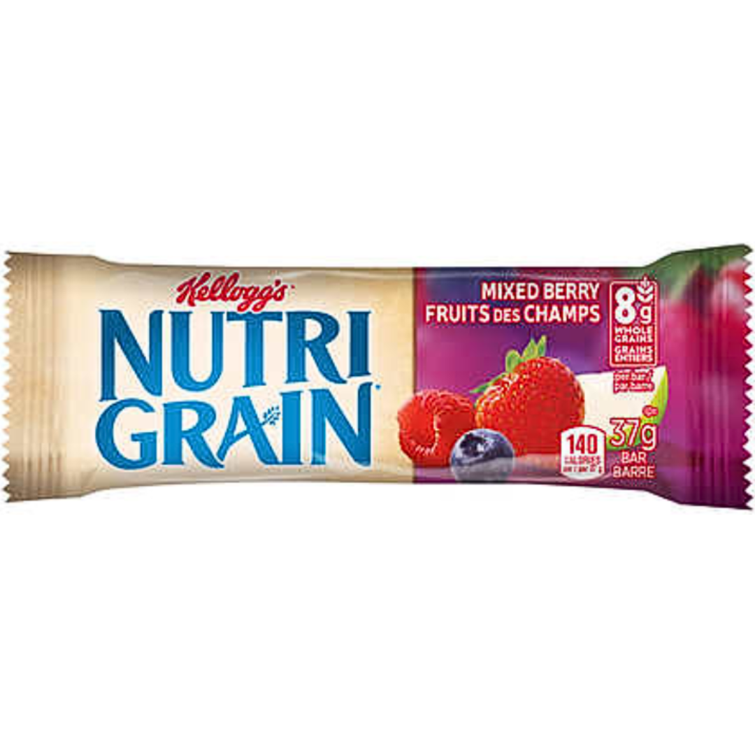 NUTRI-GRAIN MIXED BERRY BAR 37g