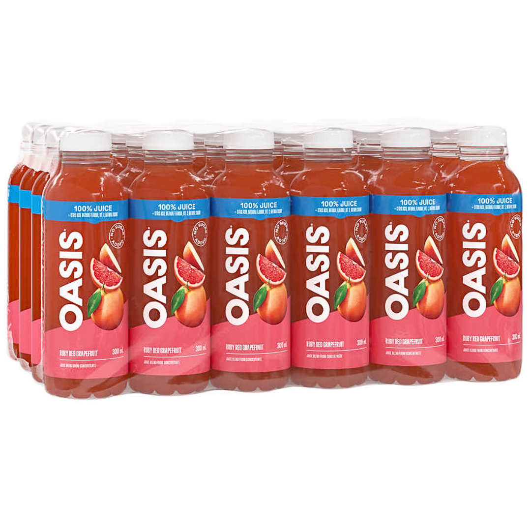 OASIS RUBY RED GRAPEFRUIT JUICE 300mL – Canteen Canada