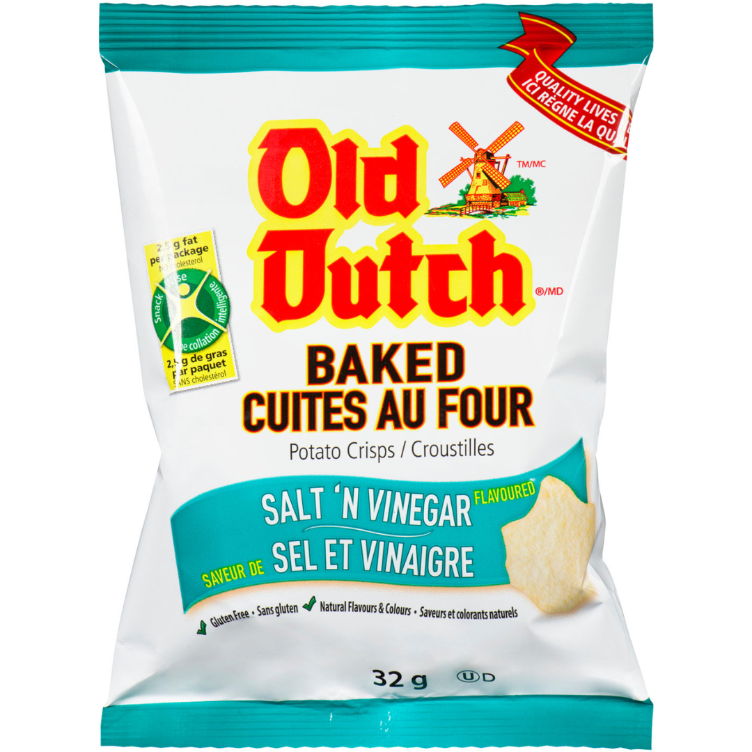 OLD DUTCH BAKED SALT 'N VINEGAR 32g
