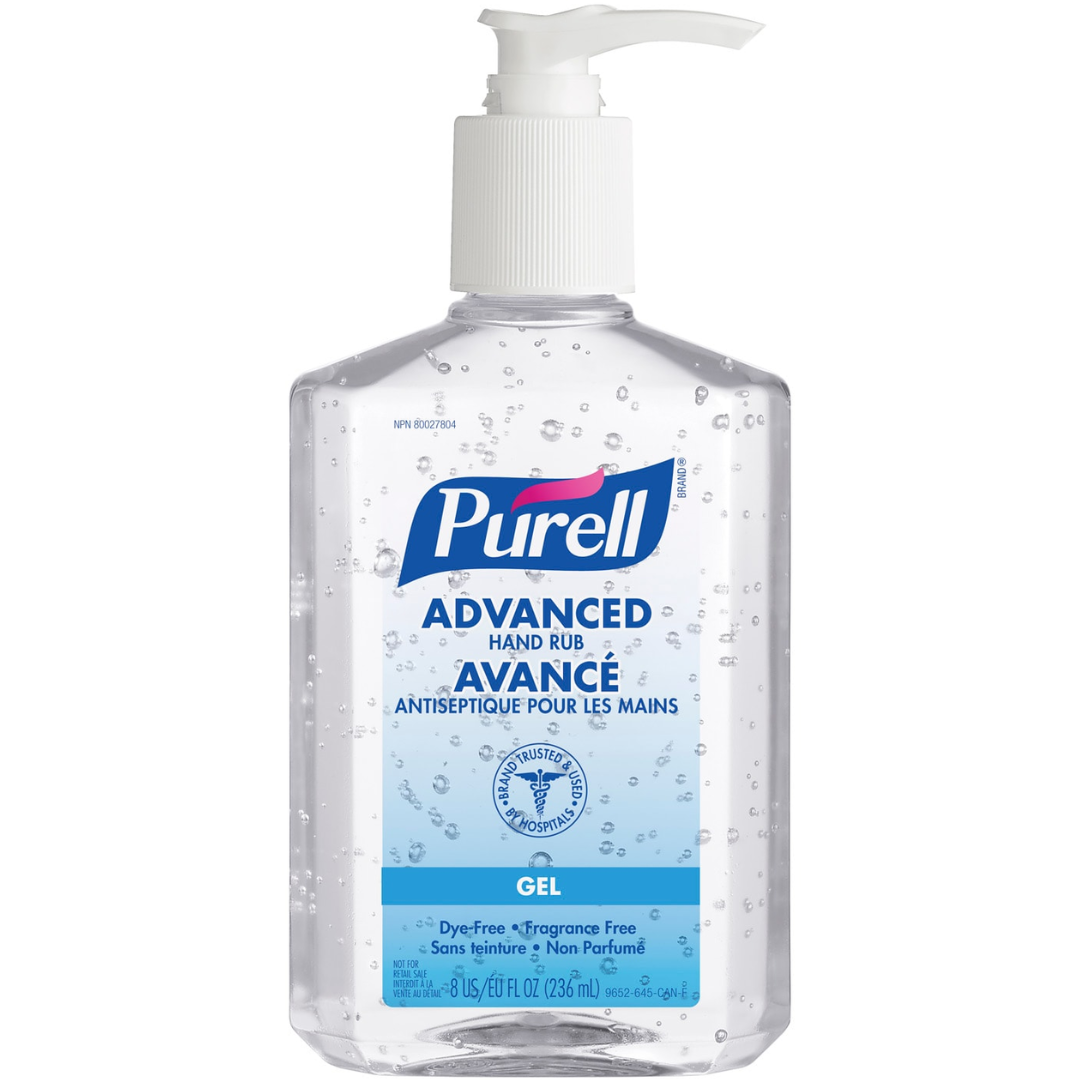 PURELL HAND SANITIZER GEL 236mL