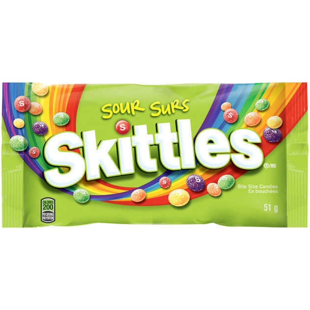 SKITTLES SOUR 51g Canteen Canada