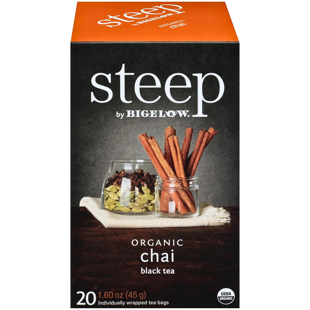 STEEP BY BIGELOW ORGANIC CHAI TEA-20
