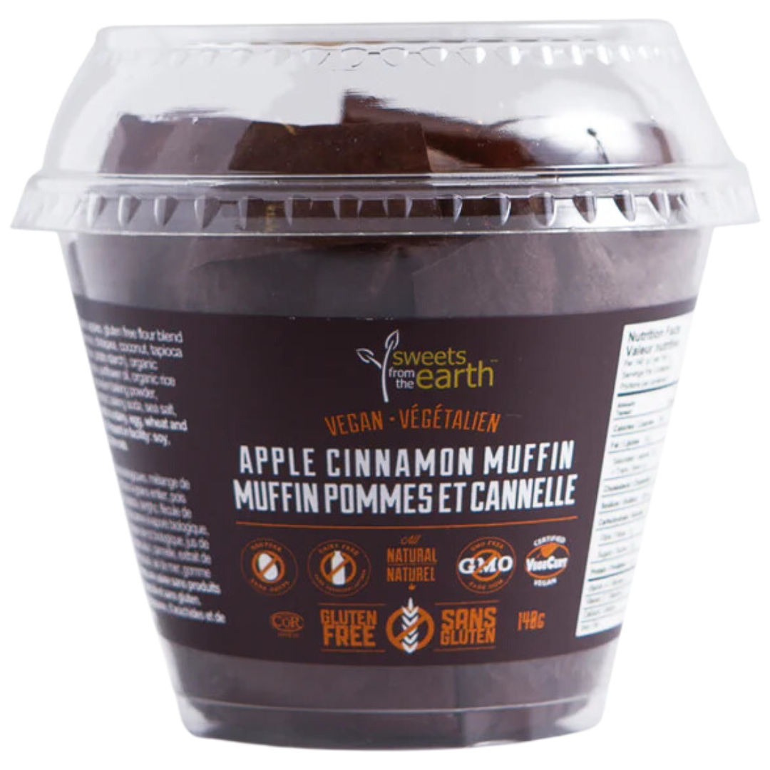 SWEETS FROM THE EARTH APPLE CINNAMON MUFFIN 140g