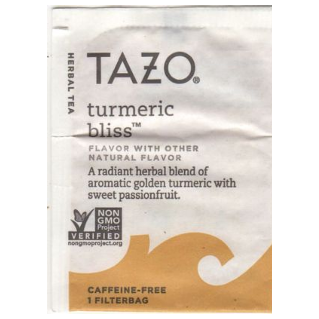 TAZO TURMERIC BLISS TEA Canteen Canada