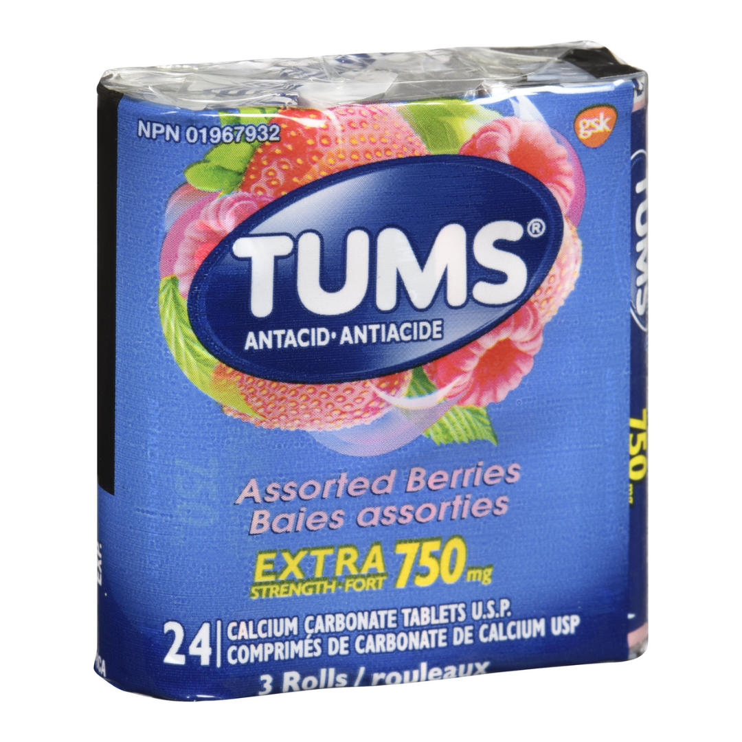 TUMS ASSORTED BERRIES EXTRA STRENGTH