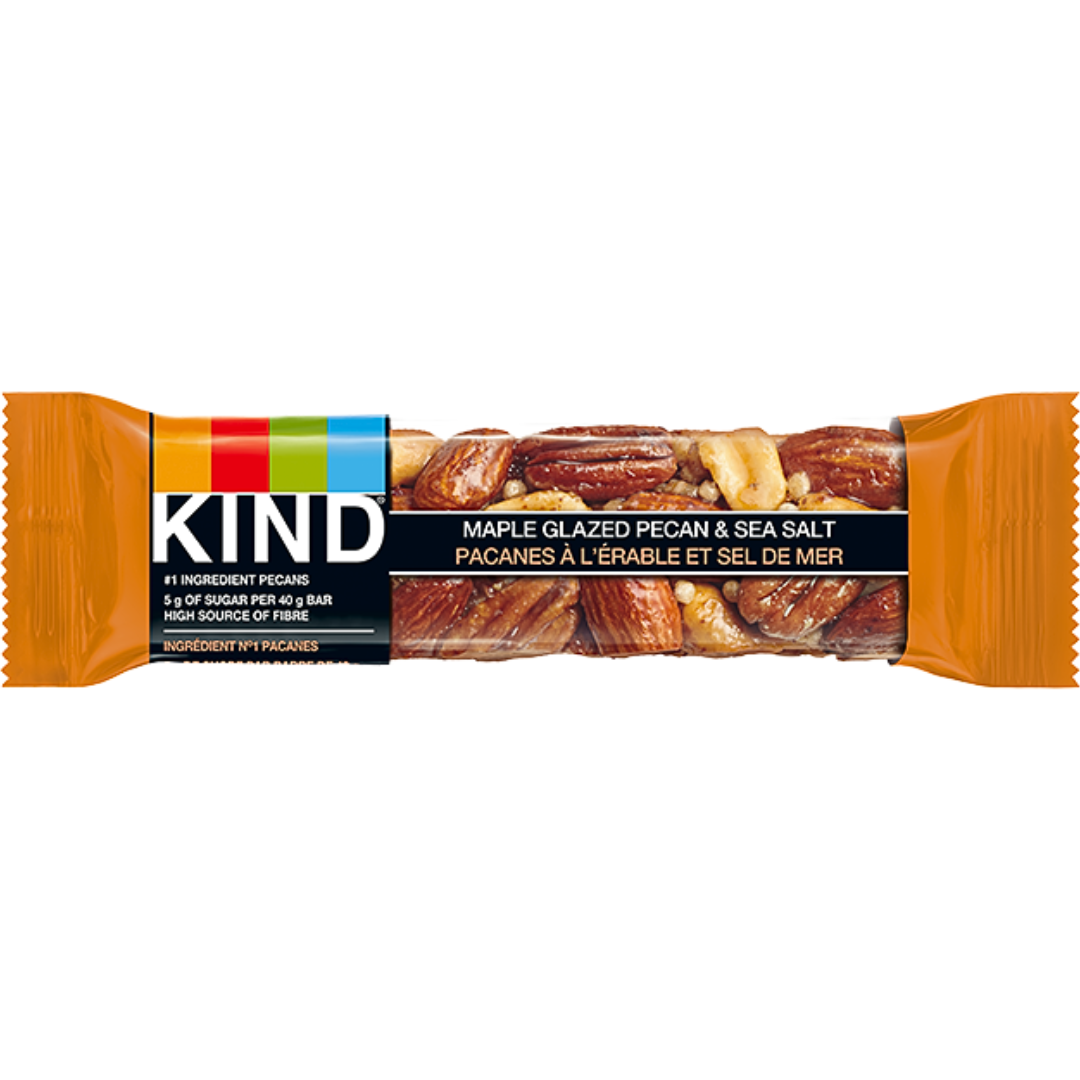 KIND MAPLE PECAN & SEA SALT BAR 40g